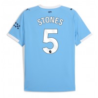Manchester City John Stones #5 Domáci futbalový dres 2025-26 Krátky Rukáv